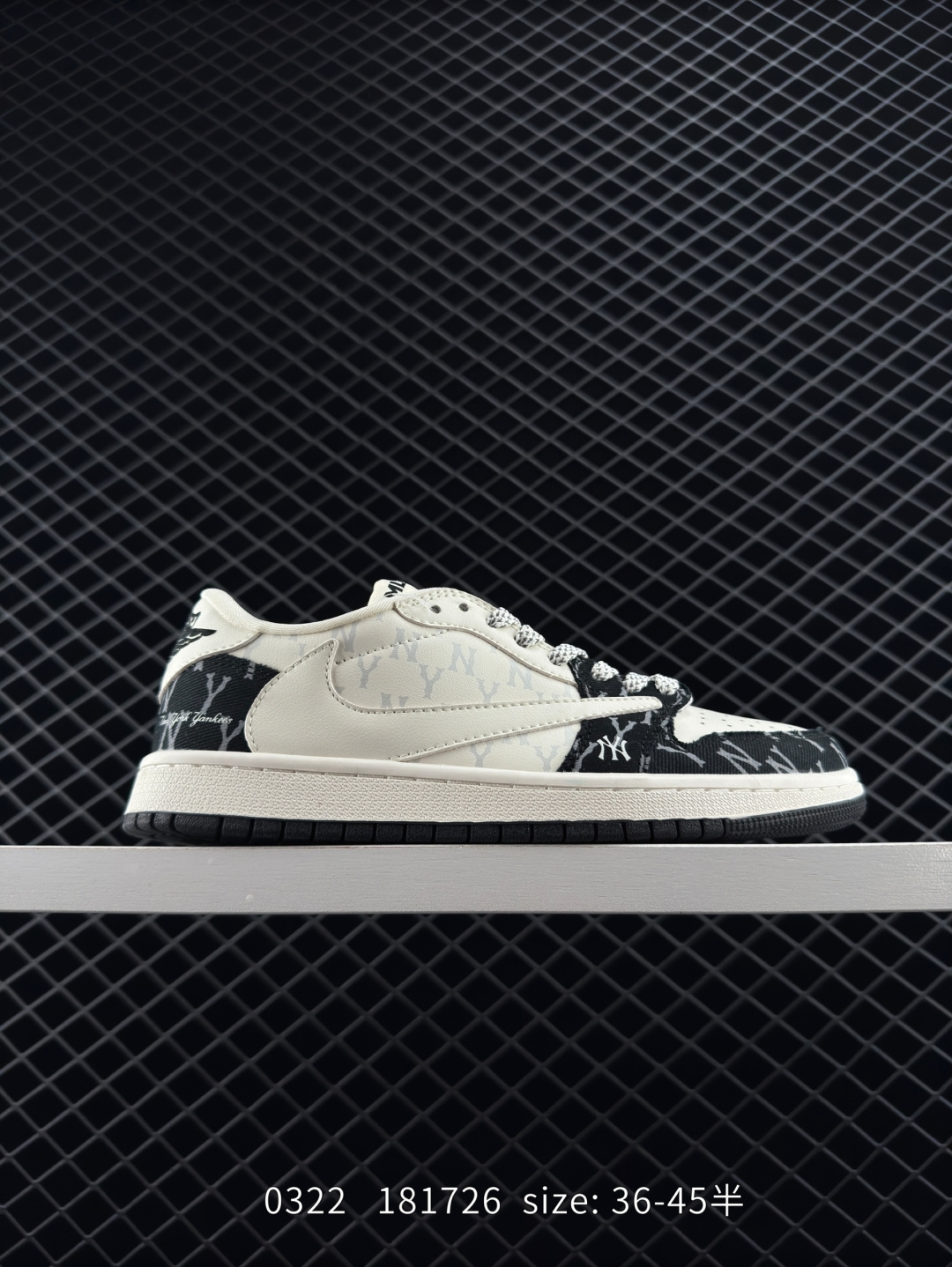 MLB NY x Travis Scott x Air Jordan 1 Low MLB x AJ1 MLB NY x Travis Scott x Air Jordan 1 Low MLB x AJ1